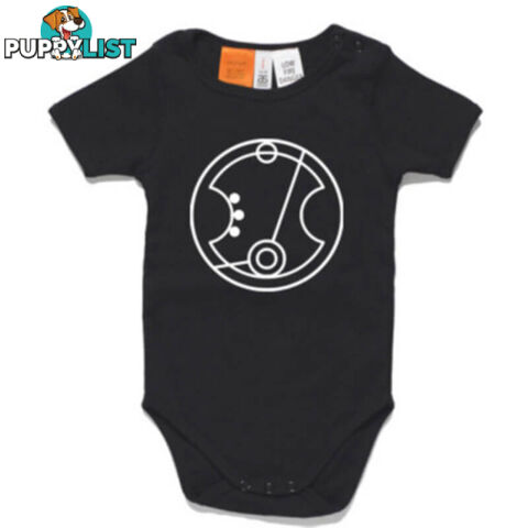 Gallifreyan Name Onesie Baby - DWGNOB