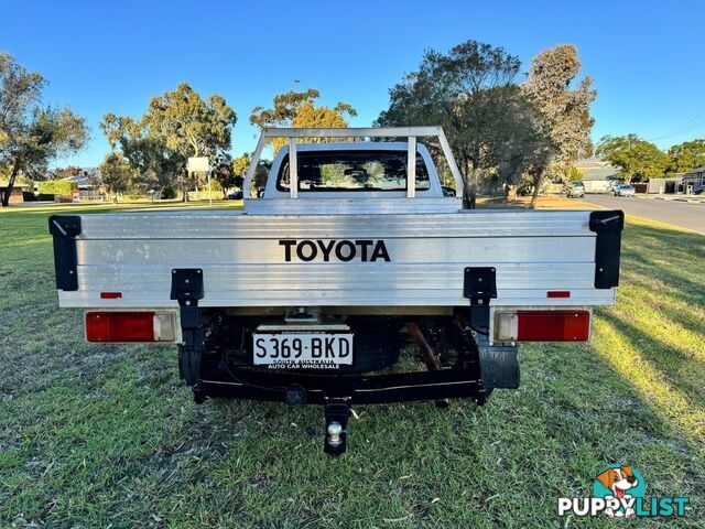 2016 TOYOTA HILUX WORKMATE TGN121R CAB CHASSIS