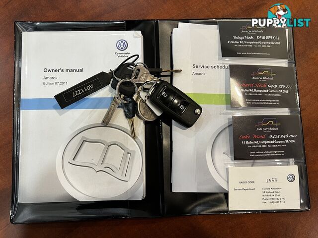 2013 VOLKSWAGEN AMAROK TDI340 (4X2) 2H MY12.5 DUAL CAB UTILITY