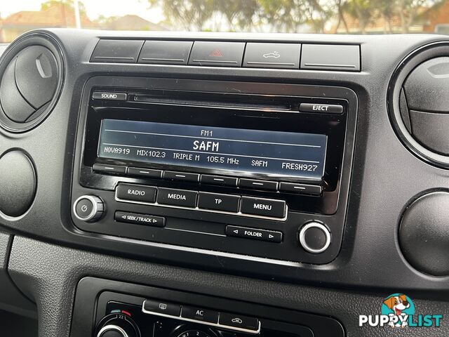 2013 VOLKSWAGEN AMAROK TDI340 (4X2) 2H MY12.5 DUAL CAB UTILITY