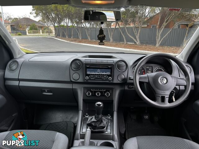 2013 VOLKSWAGEN AMAROK TDI340 (4X2) 2H MY12.5 DUAL CAB UTILITY