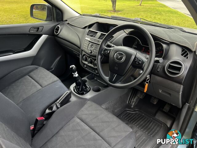 2013 MAZDA BT-50 XT (4X2)  CAB CHASSIS