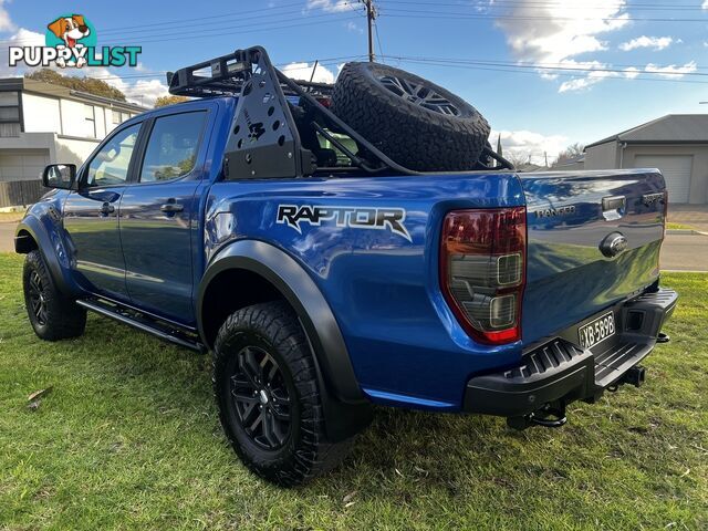 2018 FORD RANGER RAPTOR 2.0 (4X4) PX MKIII MY19 DOUBLE CAB PICK UP