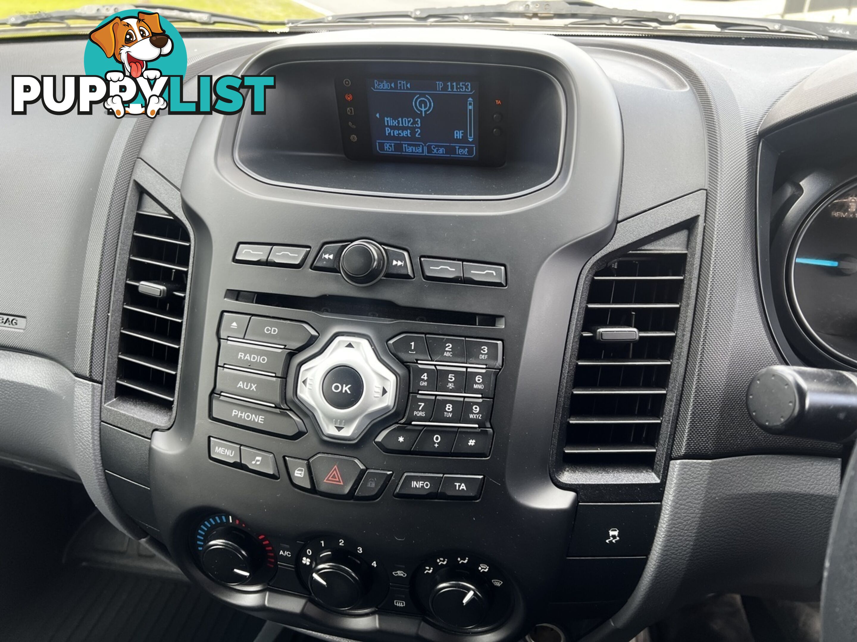 2014 FORD RANGER XL 2.2 HI-RIDER (4X2) PX CAB CHASSIS