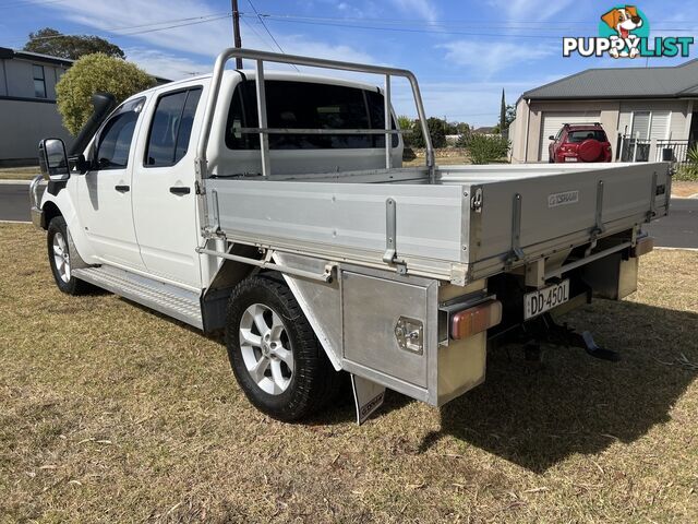 2012 NISSAN NAVARA ST-X 550 (4X4) D40 MY12 DUAL CAB UTILITY