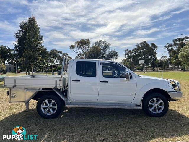 2012 NISSAN NAVARA ST-X 550 (4X4) D40 MY12 DUAL CAB UTILITY