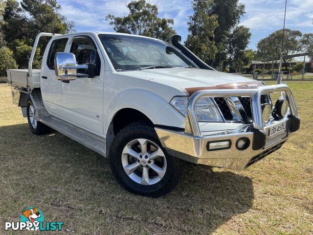 2012 NISSAN NAVARA ST-X 550 (4X4) D40 MY12 DUAL CAB UTILITY