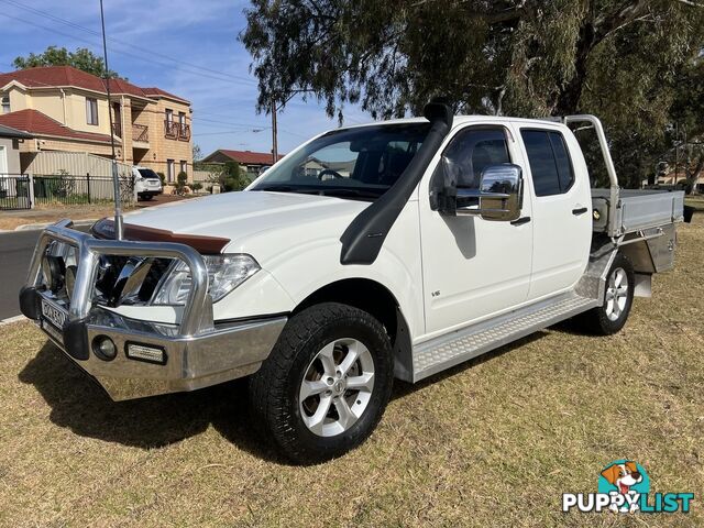 2012 NISSAN NAVARA ST-X 550 (4X4) D40 MY12 DUAL CAB UTILITY