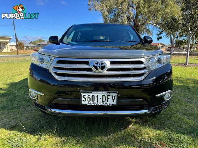 2012 TOYOTA KLUGER KX-S (FWD) GSU40R MY11 UPGRADE WAGON