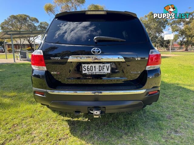 2012 TOYOTA KLUGER KX-S (FWD) GSU40R MY11 UPGRADE WAGON