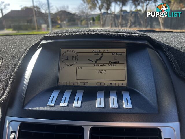 2009 FORD FALCON XR6 FG SEDAN