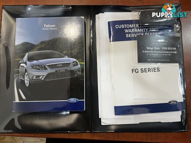2009 FORD FALCON XR6 FG SEDAN