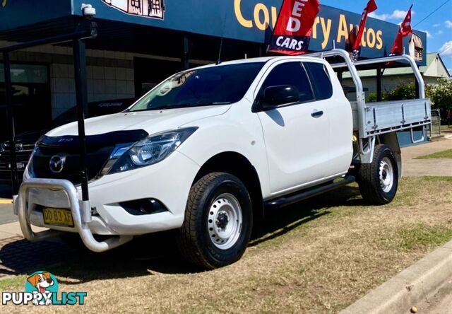 2017 MAZDA BT-50 UR0YG1 XTHI-RIDER CAB CHASSIS