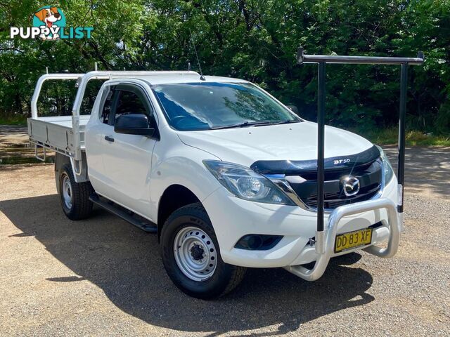 2017 MAZDA BT-50 UR0YG1 XTHI-RIDER CAB CHASSIS