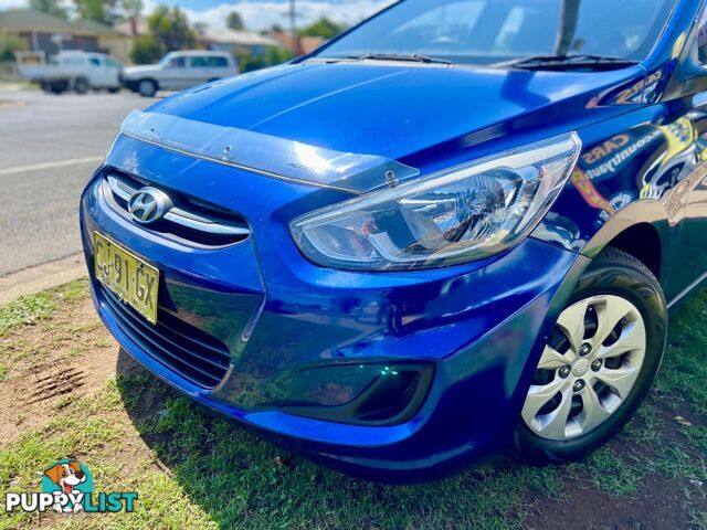 2016 HYUNDAI ACCENT RB4MY16 ACTIVE HATCHBACK