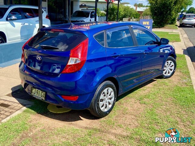 2016 HYUNDAI ACCENT RB4MY16 ACTIVE HATCHBACK