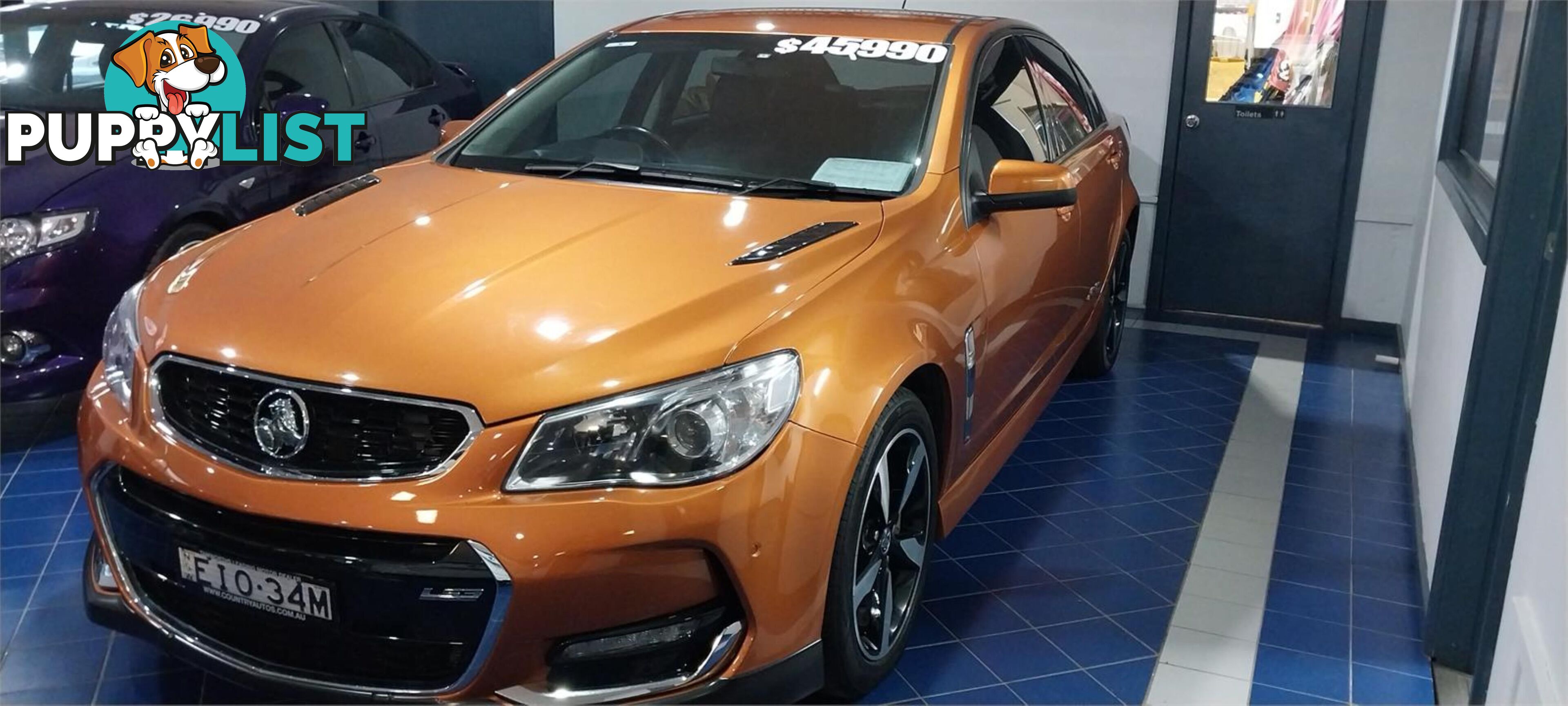 2017 HOLDEN COMMODORE VFIIMY17 SS SEDAN