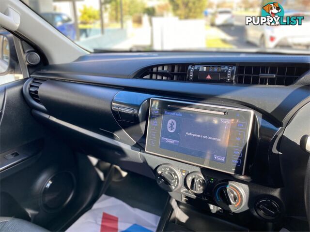 2019 TOYOTA HILUX GUN126R SR CAB CHASSIS
