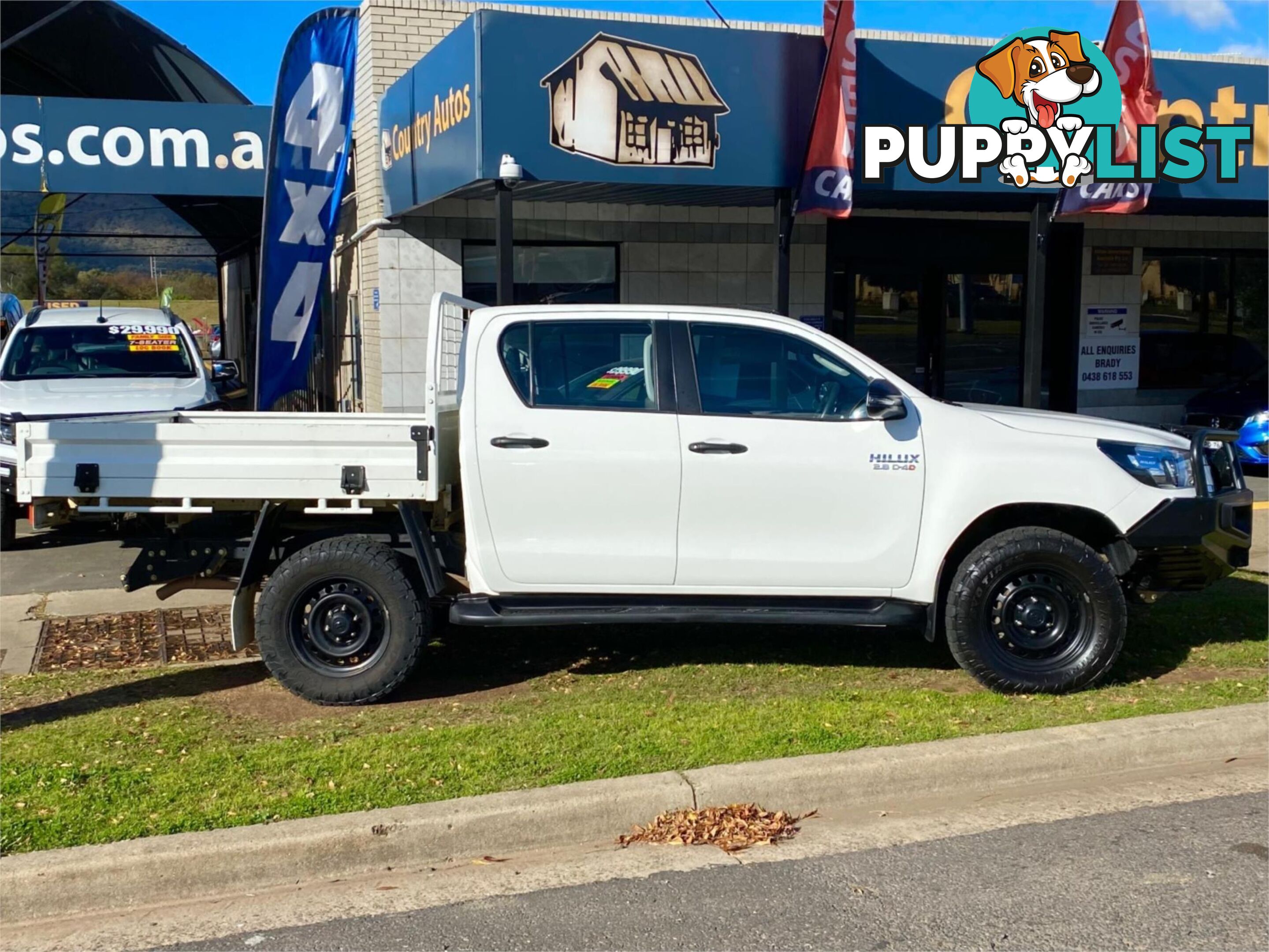 2019 TOYOTA HILUX GUN126R SR CAB CHASSIS
