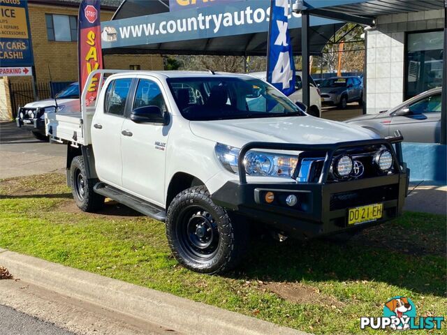 2019 TOYOTA HILUX GUN126R SR CAB CHASSIS