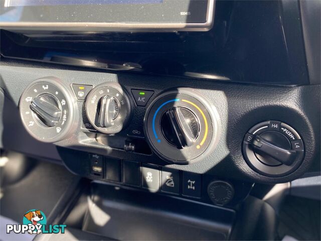 2019 TOYOTA HILUX GUN126R SR CAB CHASSIS