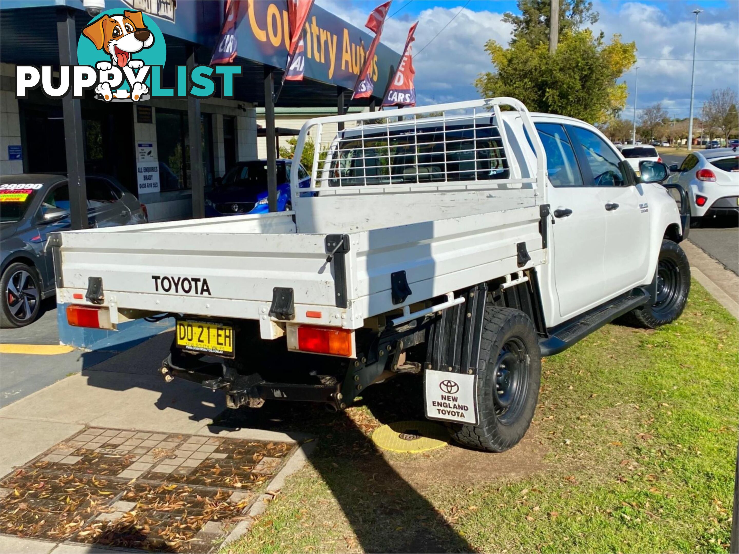 2019 TOYOTA HILUX GUN126R SR CAB CHASSIS