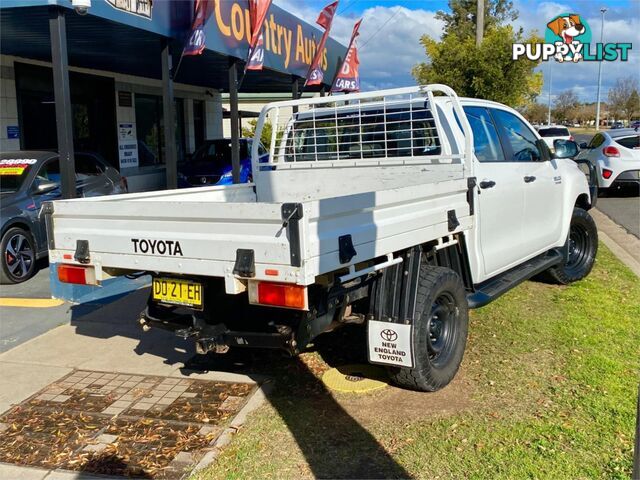 2019 TOYOTA HILUX GUN126R SR CAB CHASSIS
