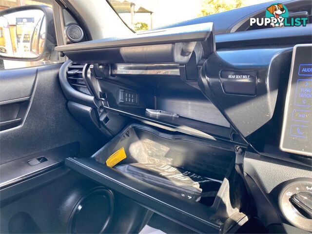 2019 TOYOTA HILUX GUN126R SR CAB CHASSIS