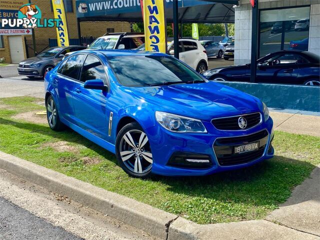2013 HOLDEN COMMODORE VFMY14 SV6 SEDAN