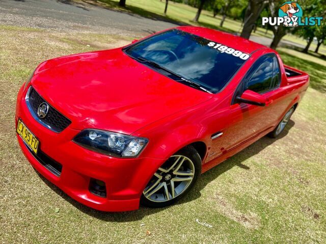 2011 HOLDEN UTE VEIIMY12 SV6 UTILITY