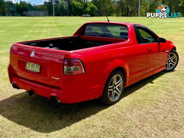 2011 HOLDEN UTE VEIIMY12 SV6 UTILITY