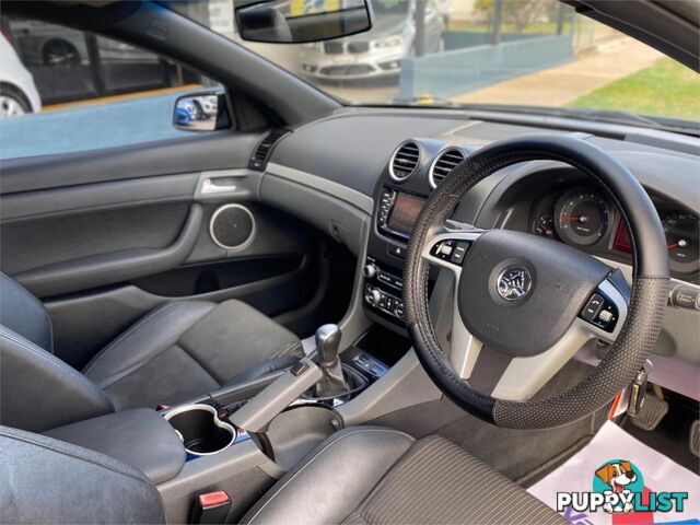 2012 HOLDEN UTE VEII SV6THUNDER UTILITY