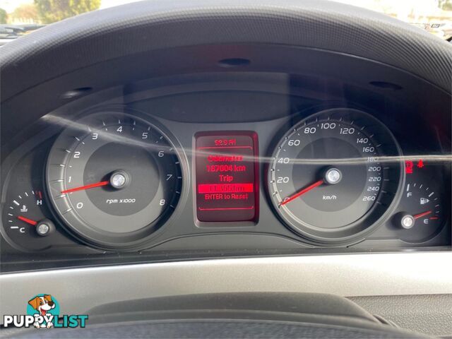 2012 HOLDEN UTE VEII SV6THUNDER UTILITY