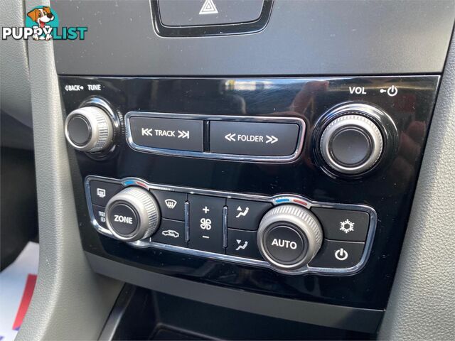 2012 HOLDEN UTE VEII SV6THUNDER UTILITY