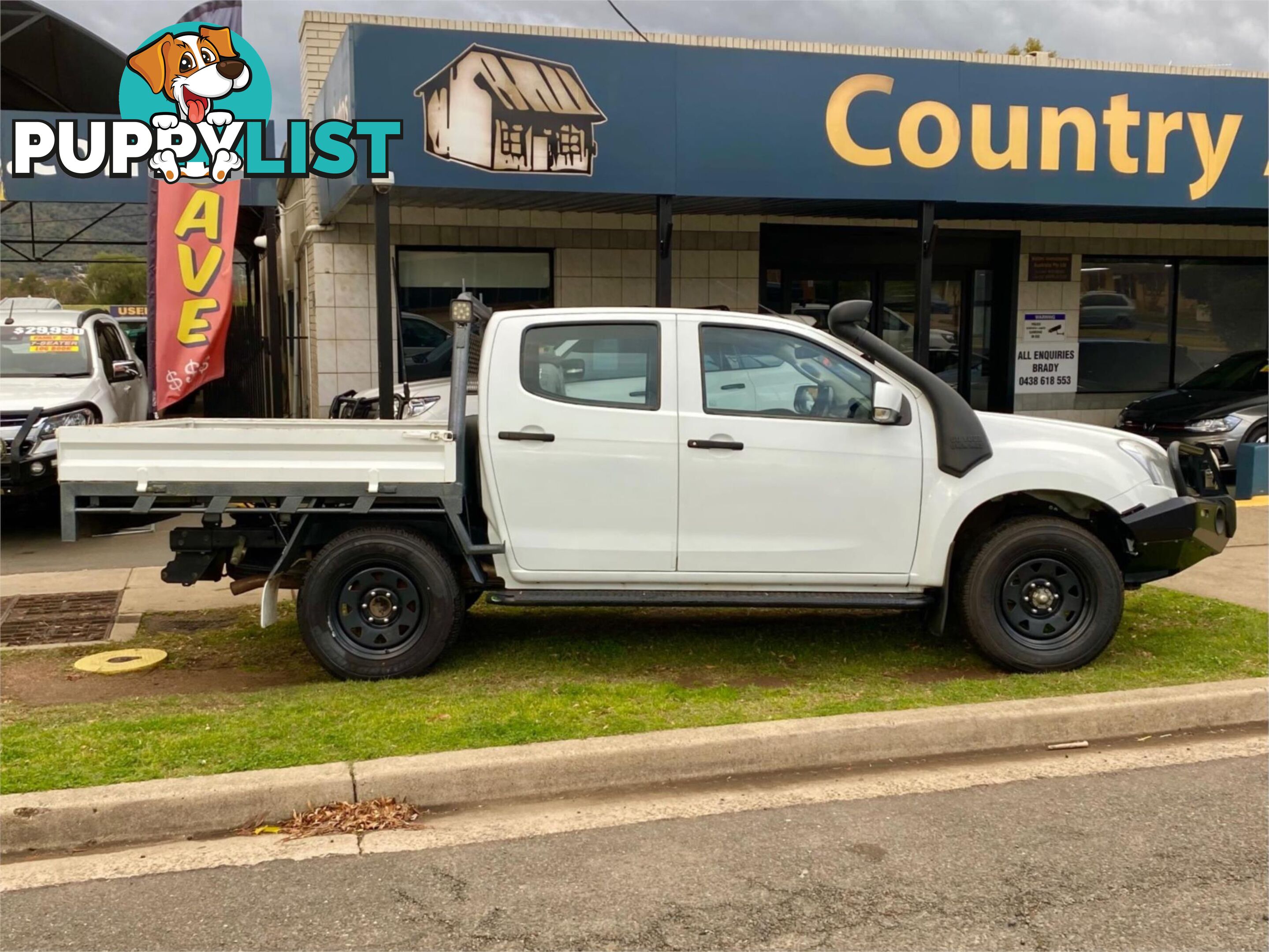 2018 ISUZU D-MAX MY18 SX CAB CHASSIS