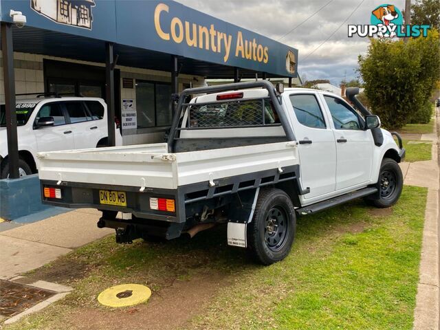 2018 ISUZU D-MAX MY18 SX CAB CHASSIS