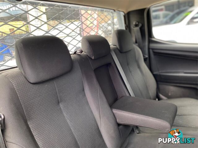 2018 ISUZU D-MAX MY18 SX CAB CHASSIS