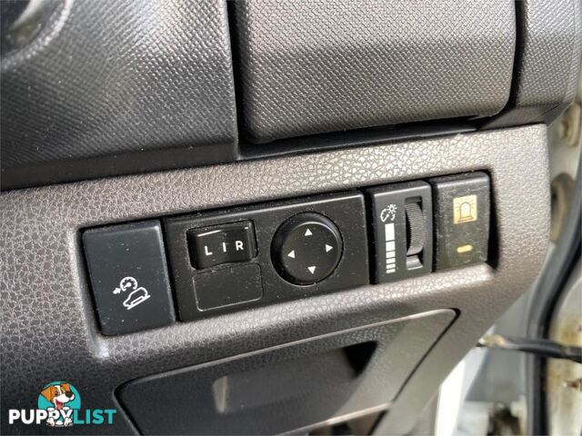 2017 ISUZU D-MAX MY17 SX CAB CHASSIS