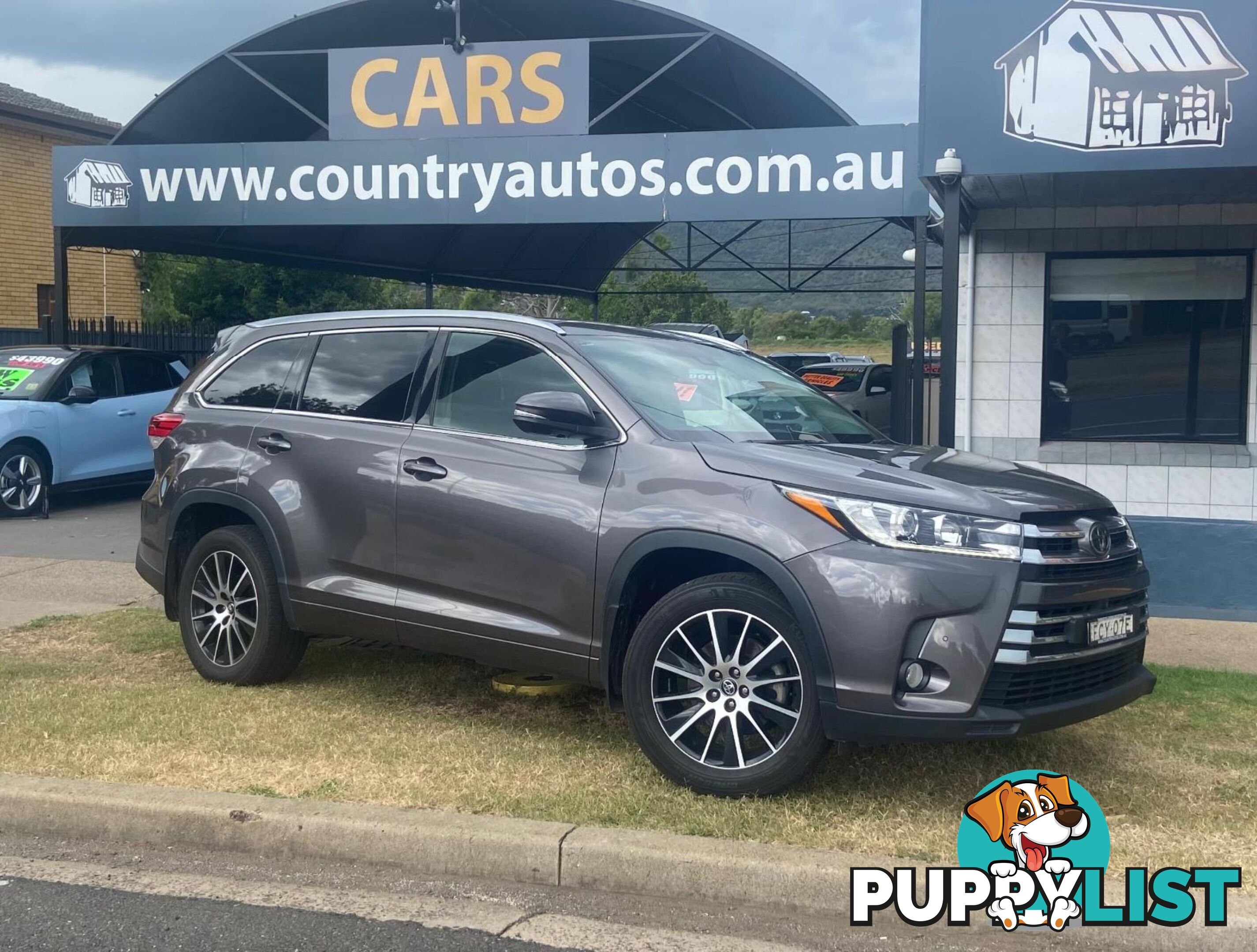 2017 TOYOTA KLUGER GSU55R GRANDE WAGON