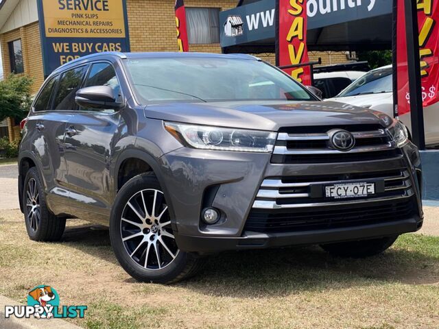 2017 TOYOTA KLUGER GSU55R GRANDE WAGON