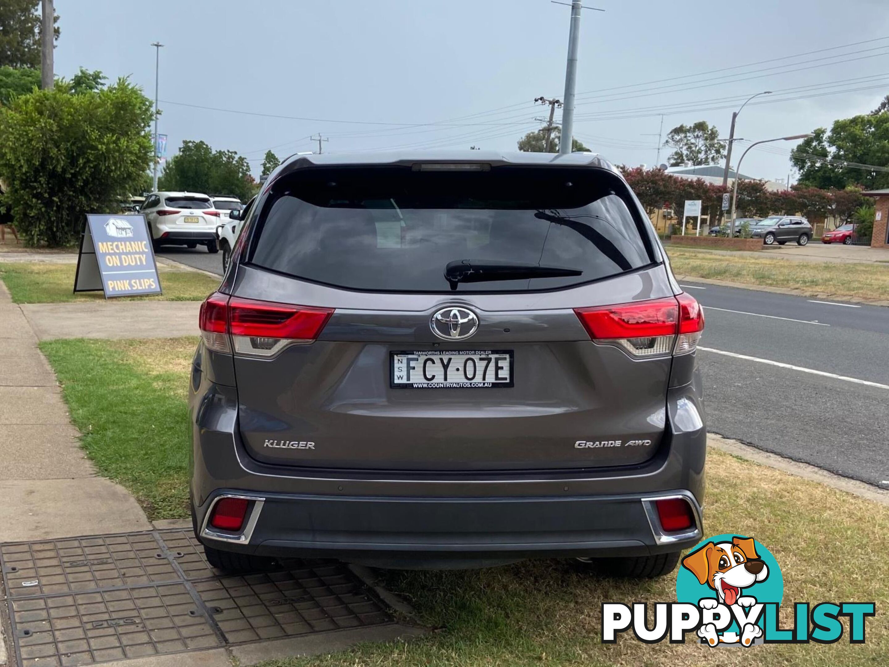 2017 TOYOTA KLUGER GSU55R GRANDE WAGON