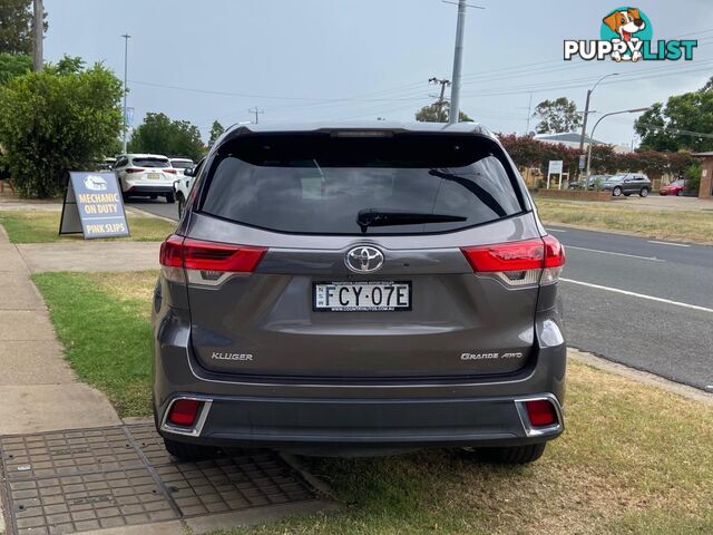 2017 TOYOTA KLUGER GSU55R GRANDE WAGON