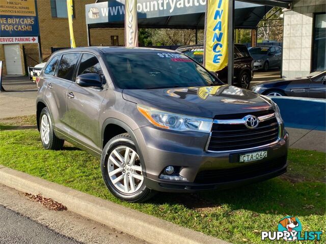 2014 TOYOTA KLUGER GSU55R GX WAGON