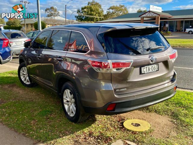 2014 TOYOTA KLUGER GSU55R GX WAGON