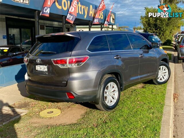 2014 TOYOTA KLUGER GSU55R GX WAGON
