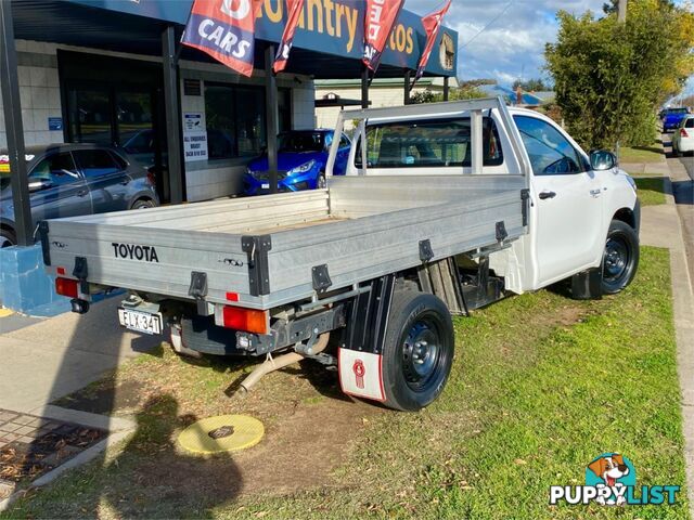 2020 TOYOTA HILUX TGN121R WORKMATE CAB CHASSIS