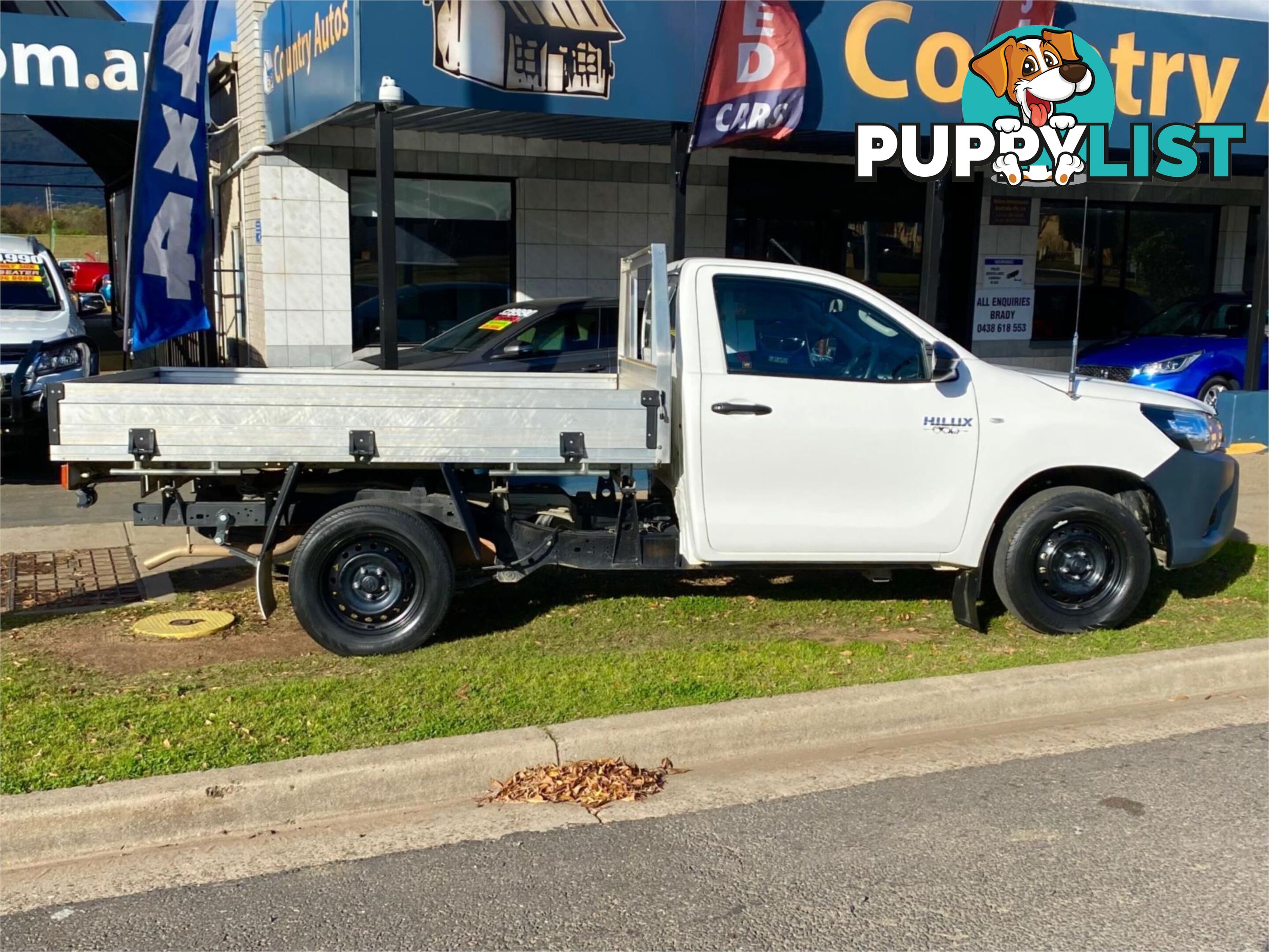 2020 TOYOTA HILUX TGN121R WORKMATE CAB CHASSIS