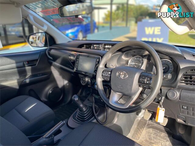 2020 TOYOTA HILUX TGN121R WORKMATE CAB CHASSIS