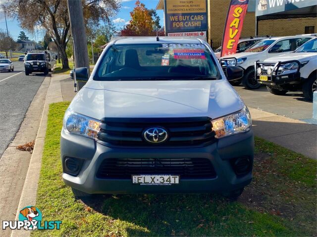 2020 TOYOTA HILUX TGN121R WORKMATE CAB CHASSIS