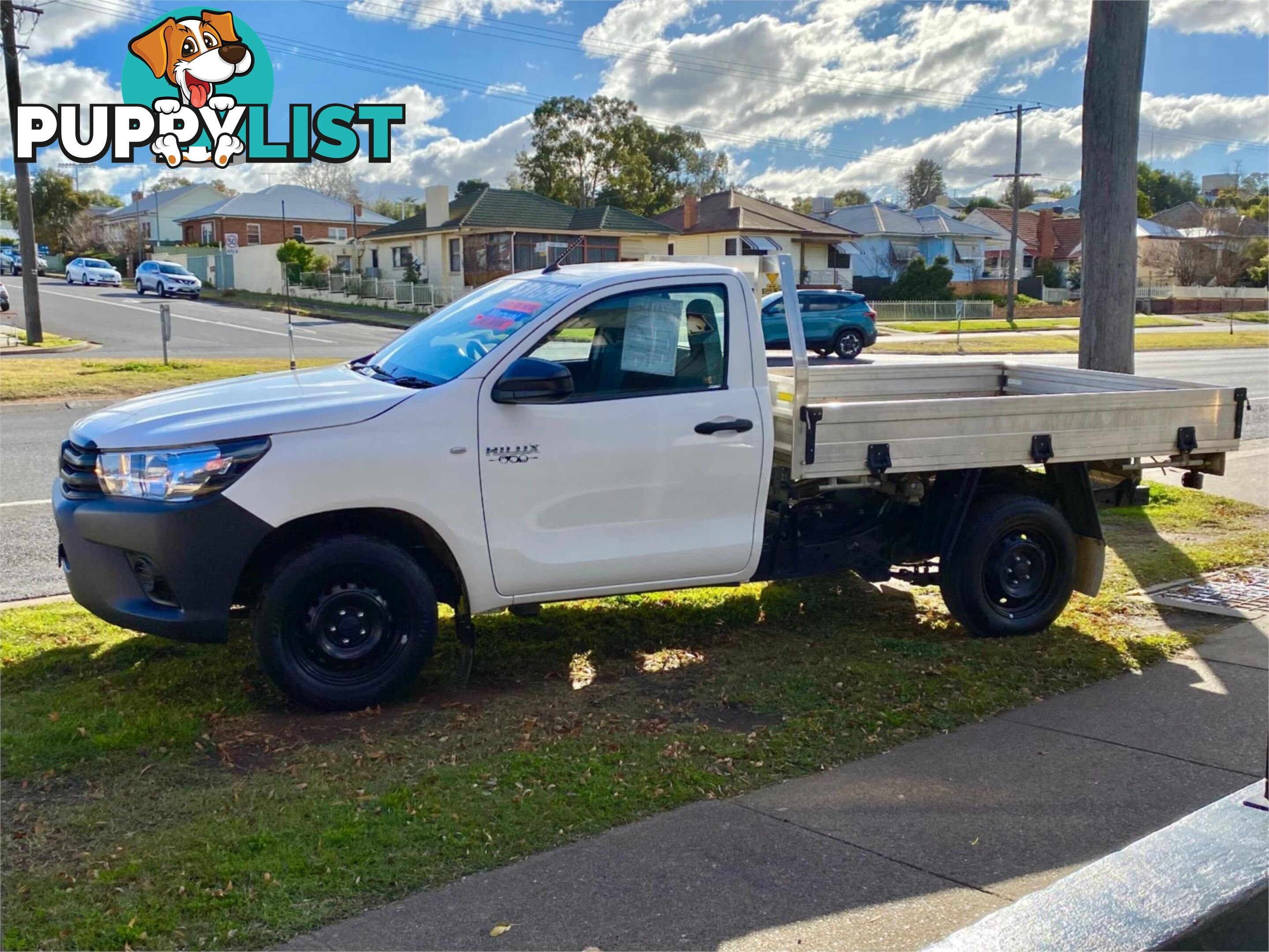 2020 TOYOTA HILUX TGN121R WORKMATE CAB CHASSIS